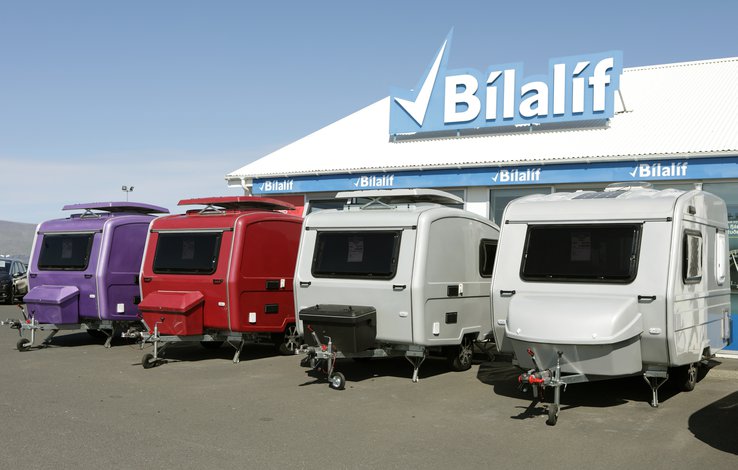 bílalíf hjólhýsi