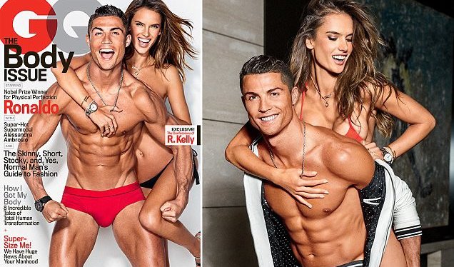 Cristiano Ronaldo Og Alessandra Ambrosio Sexý Saman